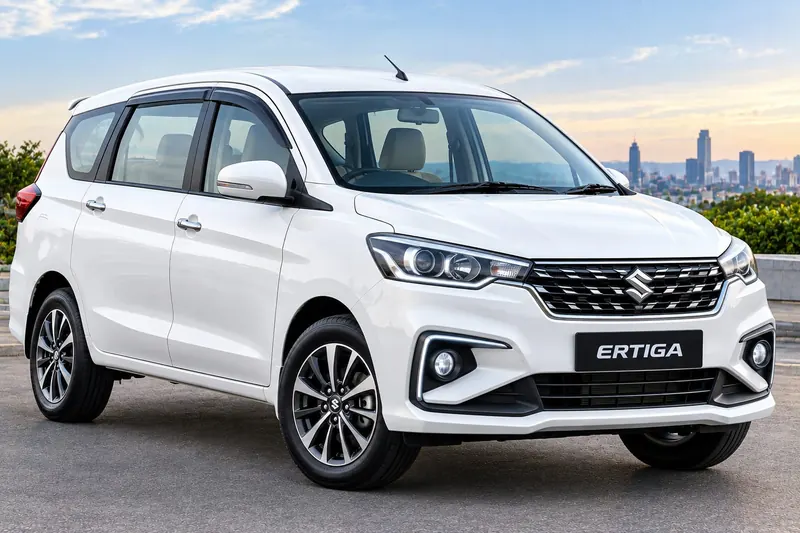 Maruti Ertiga MPV for Tirupati temple tours with families and small groups