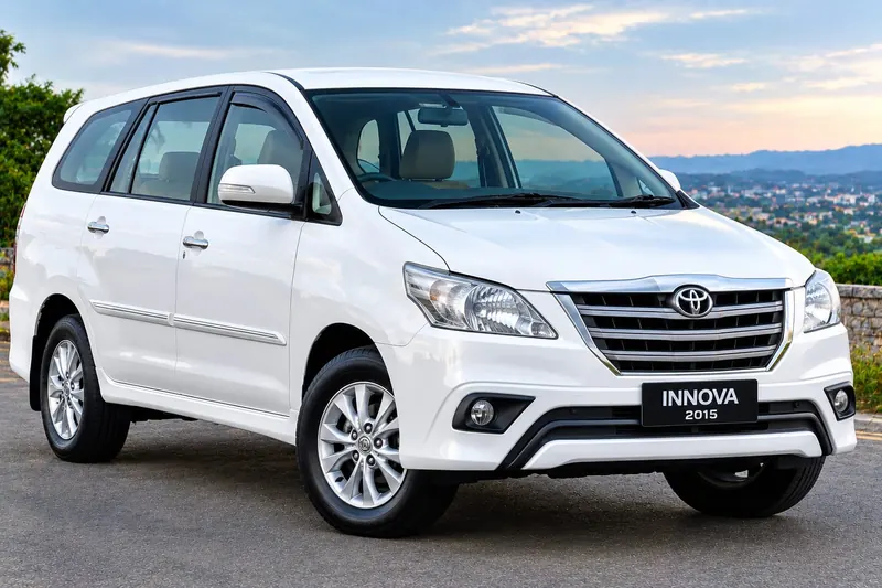 Toyota Innova MPV for Tirupati outstation travel and multi-day temple tours