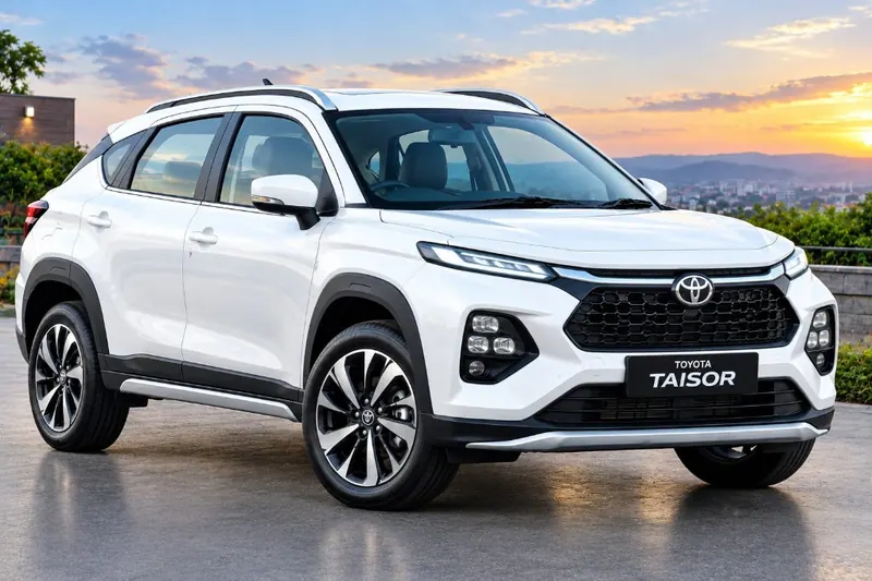 Toyota Taisor compact SUV for Tirupati local sightseeing and temple cab hire